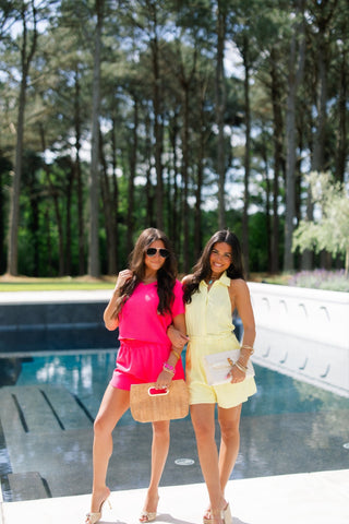 Island In The Sun Set - Fuchsia - Instyle Boutique