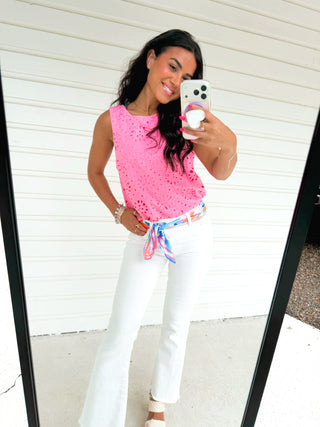 Perfectly Pink Button Back Top - Instyle Boutique
