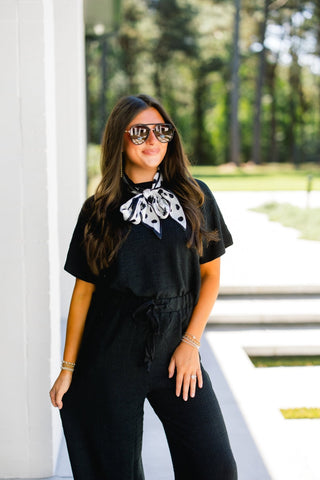 Simply Put Together Black Set - Instyle Boutique