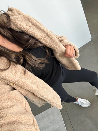 By The Fire Taupe Jacket - Instyle Boutique