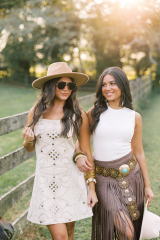 Studded & Sassy Western Dress