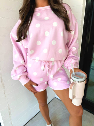 Pretty Pink Polka Dot Set - Instyle Boutique