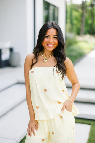 The Dotty Set - Lemon - Instyle Boutique