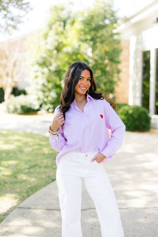 A Lot To Love Button Down Top - Instyle Boutique