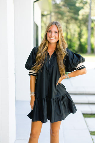 Babes Who Brunch Black Dress