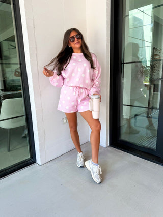 Pretty Pink Polka Dot Set - Instyle Boutique