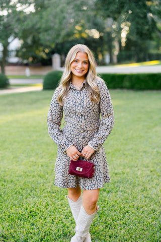 One More Look Animal Printed Dress