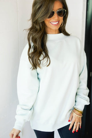 The Miller Mockneck Sweatshirt - Instyle Boutique