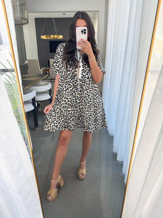 Wild About You Animal Print Dress