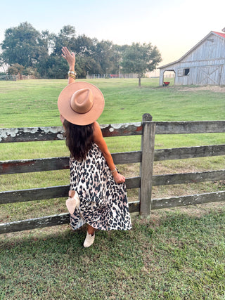 Let's Go Out Leopard Dress