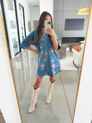 Daring Diva Denim Dress