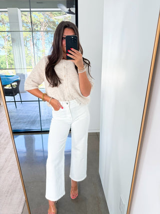Almost Autumn Oatmeal Sweater Top - Instyle Boutique