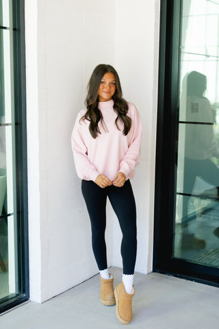 The Miller Mockneck Sweatshirt - Instyle Boutique