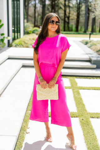 Had Me At Hello Fuchsia Set