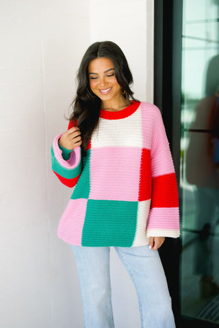 Making Memories Multicolor Sweater - Instyle Boutique