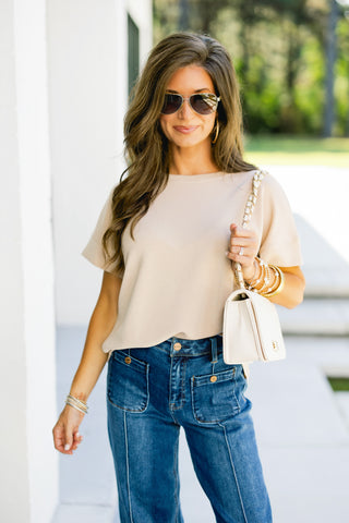 Must Have Basic Tee-Natural