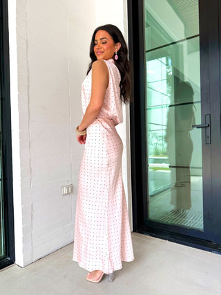 Precious In Polka Dot Pink Set - Instyle Boutique