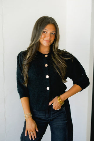 A Night To Remember Sweater - Black - Instyle Boutique