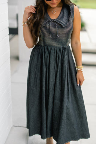 Midnight Reverie Midi Dress - Instyle Boutique