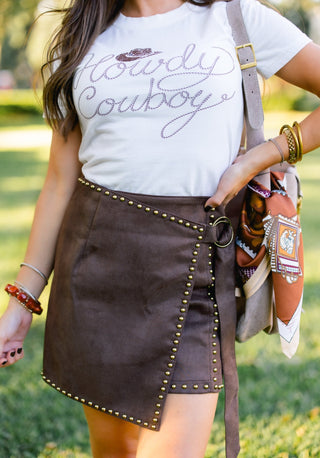 Howdy Cowboy Baby Tee - Instyle Boutique