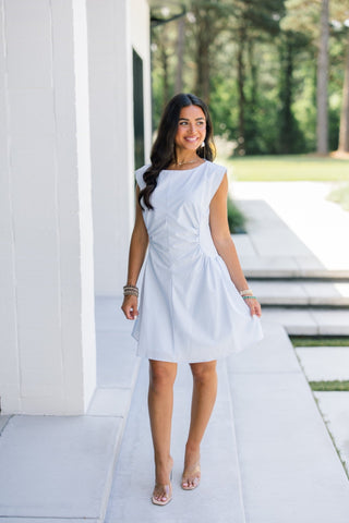 Little Miss Sunshine Powder Blue Dress - Instyle Boutique