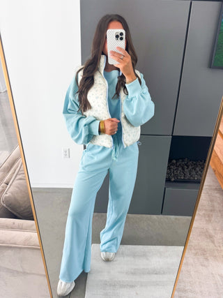 Blissful Blue Set - Instyle Boutique