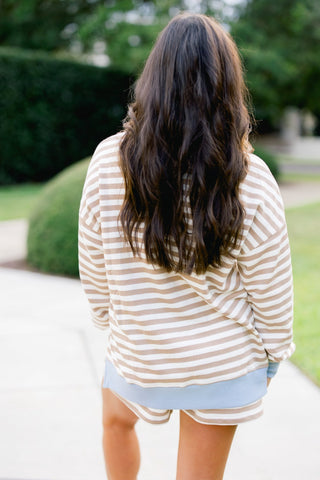 Autumn Girl Striped Set - Instyle Boutique