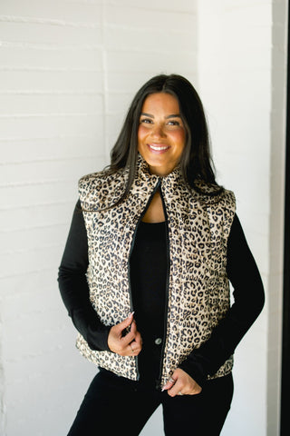 Wild One Puffer Vest - Instyle Boutique