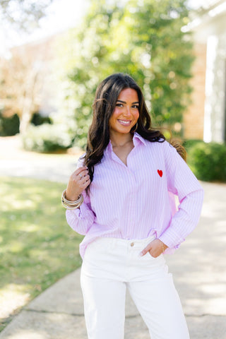 A Lot To Love Button Down Top - Instyle Boutique
