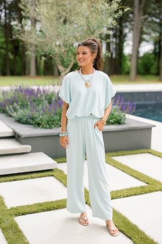 For Shore Set - Mint - Instyle Boutique