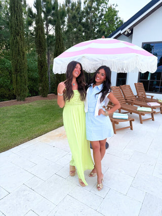 Resort Ready Lime Maxi Dress - Instyle Boutique