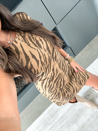Untamed Brown Dress