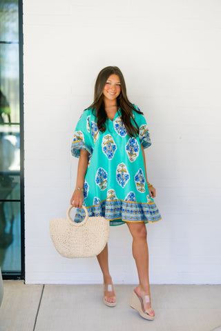 Call Me Maybe Mint Dress - Instyle Boutique