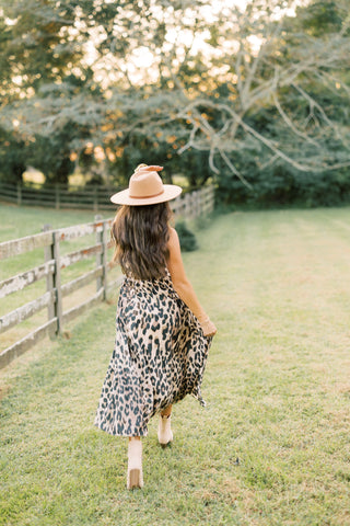 Let's Go Out Leopard Dress