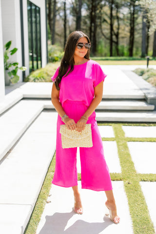 Had Me At Hello Fuchsia Set