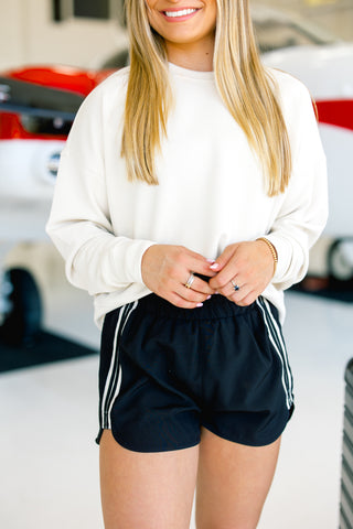 Nellie Natural Ribbed Pullover