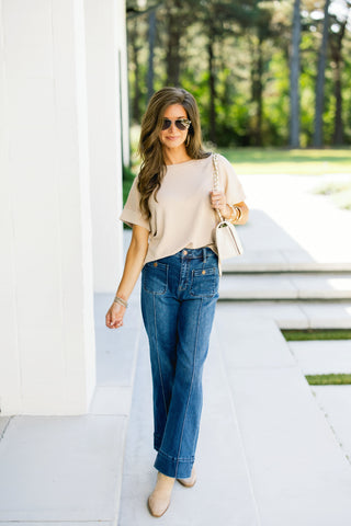 Must Have Basic Tee-Natural