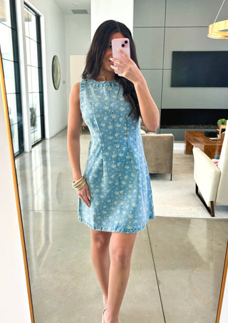 Blue Jean Baby Denim Dress - Instyle Boutique