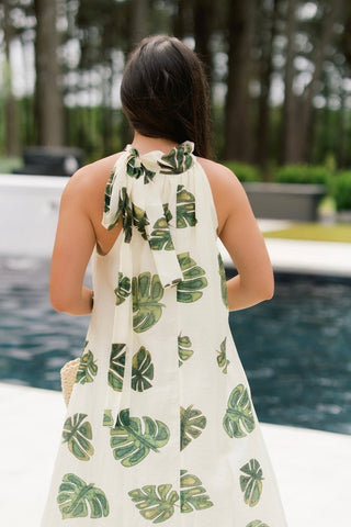 Palm Cove Halter Maxi Dress - Instyle Boutique
