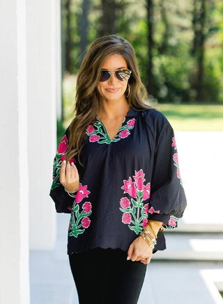 The Time Is Now Tulip Top - Instyle Boutique