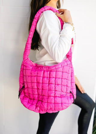 On The Go Quilted Tote