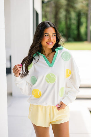 Game, Set, Match Pullover - Instyle Boutique