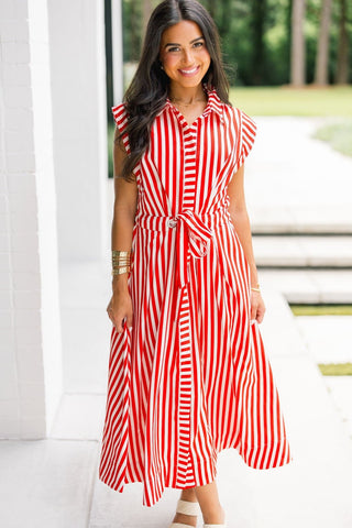 Liberty Lane Striped Dress - Instyle Boutique