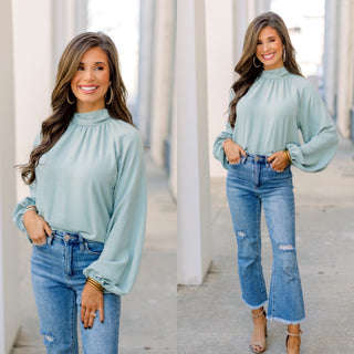 Allie Aloe Top ~BLACK FRIDAY DEAL~ - Instyle Boutique