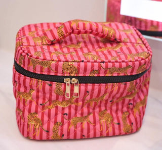 The Jetsetter Quilted Bag - Raspberry - Instyle Boutique