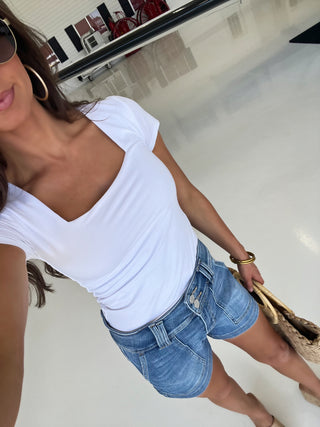 Time Will Tell Denim Shorts ~FINAL SALE~
