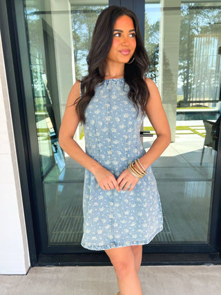 Blue Jean Baby Denim Dress - Instyle Boutique
