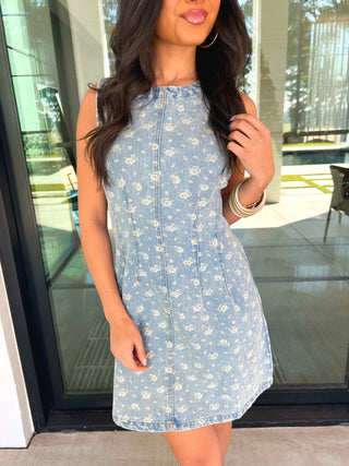 Blue Jean Baby Denim Dress - Instyle Boutique