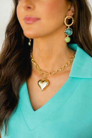 Heartbreaker Gold Chain - Instyle Boutique