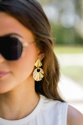 Floral Luxe Drop Earrings - Instyle Boutique